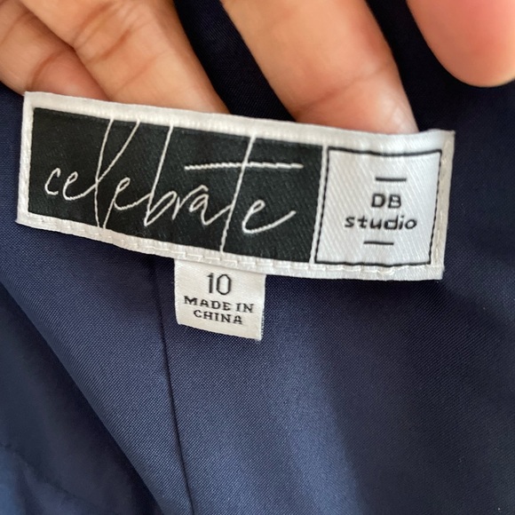 David’s Bridal MARINE Prom dress size 10 - Picture 4 of 5